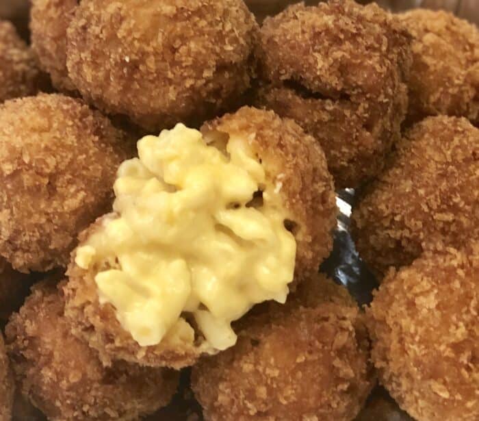 Cater App Mac Cheese Fritters