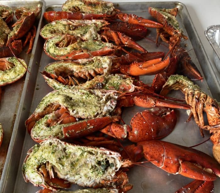Main Whole Lobsters Half