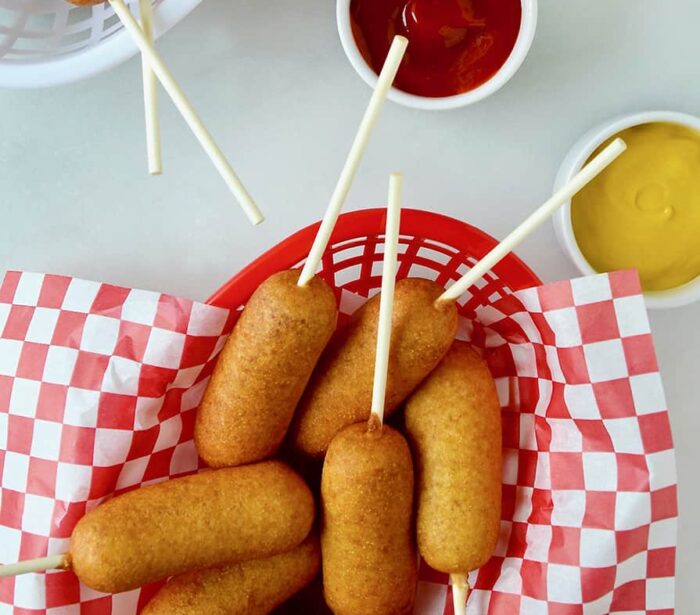 Corn dogs